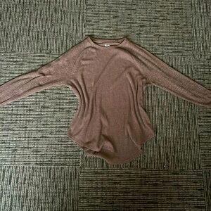 Brown SO long sleeve
